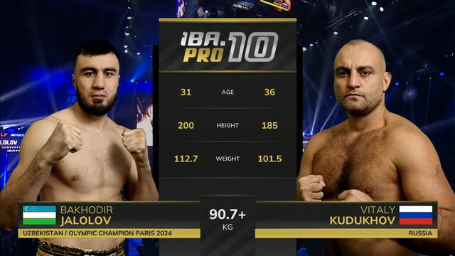 Bakhodir Jalolov vs Vitaly Kudukhov | IBA.PRO 10 | October 6, 2025 | Saint Petersburg, Russia