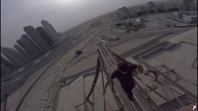 James Kingston: Exploring an abandoned building in Dubai | POV Adventures