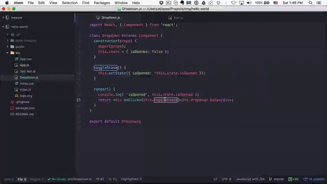 React – #2 – локальный стейт