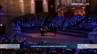 O‘zbek pianinochisi Nyu-Yorkda konsert berdi