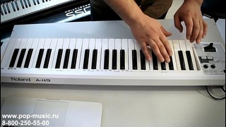 03) MIDI клавиатура ROLAND A-49