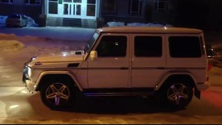 Gelendvagen G55 AMG Brabus 507 л/с – выхлоп + разгон