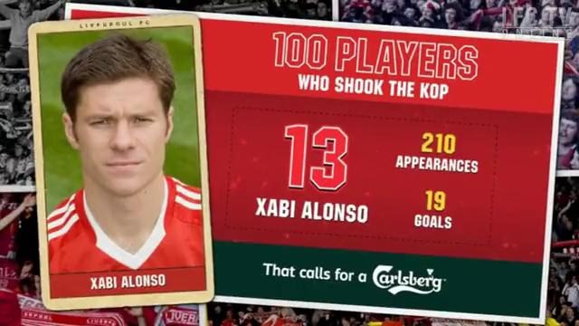 Liverpool FC. 100 players who shook the KOP #13 Xabi Alonso