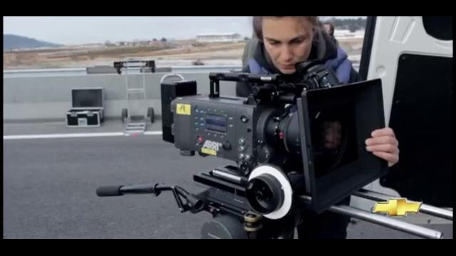 В съемках ТВ – ролика Chevrolet Cruze