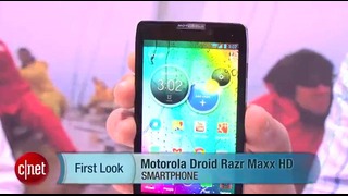 First Look: Motorola Droid Razr Maxx HD (cnet)