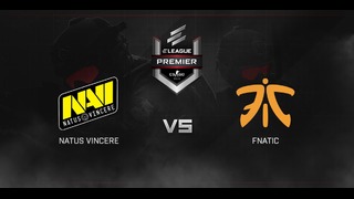 CSGO: ELEAGUE Premier 2018 – Natus Vincere vs Fnatic (Game 1, Mirage, Groupstage)