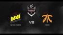 CSGO: ELEAGUE Premier 2018 – Natus Vincere vs Fnatic (Game 1, Mirage, Groupstage)