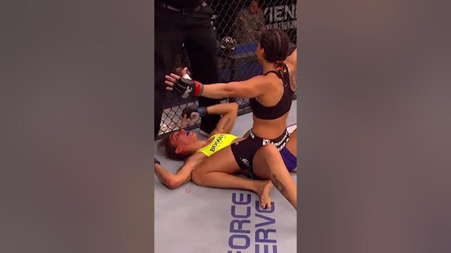 Amanda Nunes Made it RAIN Elbows