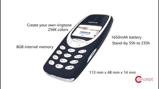 Концепт Nokia 3310 (2017)