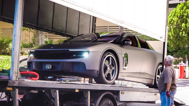 First Ferrari Luce spotted in Monaco
