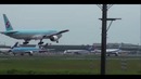 Очень опасная посадка корейского Boeing 777