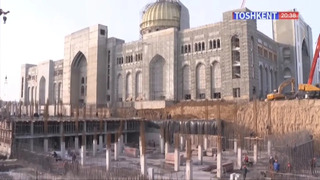 Tashkent city | Ислом цивилизация маркази қурилиш жараёни [26.11.2020]