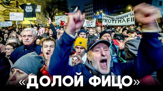 На улицах Братиславы тысячи людей снова протестовали против реформы правительства