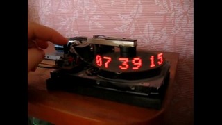 Часы из старого жесткого диска