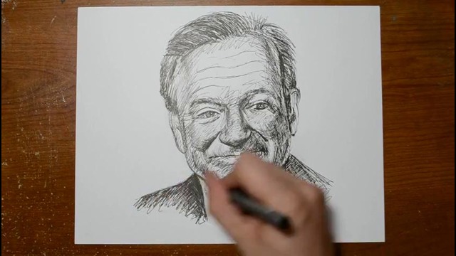 Портрет Робина Уилиамса