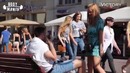 Бодибилдерша снимает мужиков. PICKUP-PRANK