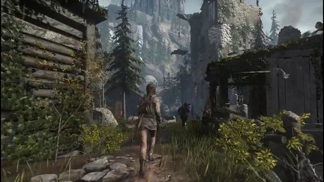 Rise of the Tomb Raider геймплейный трейлер с PS4 Pro