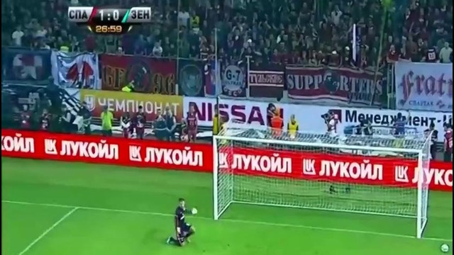 СПАРТАК – ЗЕНИТ 2-2 Обзор матча 26.09.2015 [HD