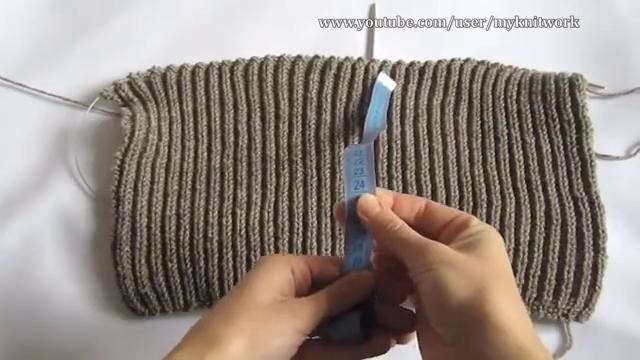 4 способа вязания английской резинки спицами (видео)