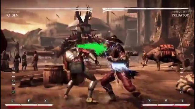 Raiden Displacer Anti Air combos
