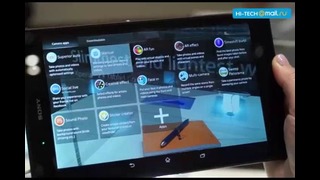 IFA 2014 тонкий и легкий планшет Sony Xperia Z3 Tablet Compact