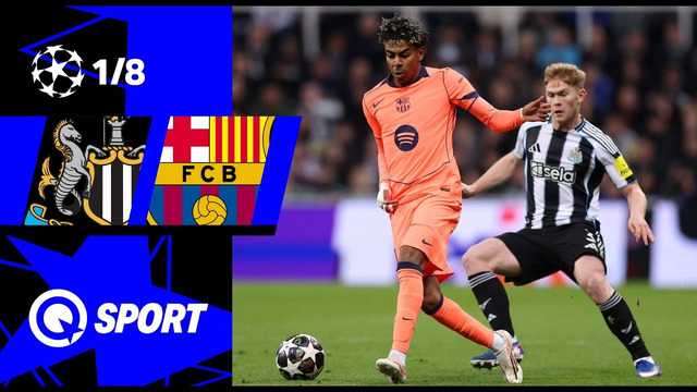 Ньюкасл — Барселона | Лига Чемпионов 2025/26 | 1/8 финала | Первый матч | Обзор матча