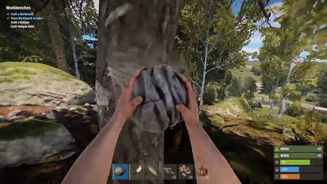 RUST – Разносчики лиц. Соло старт