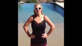 Britney Spears облили ледяной водой