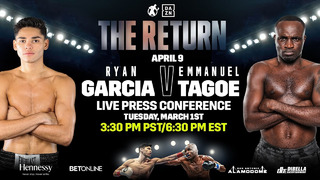 БОЙ Ryan Garcia vs Emmanuel Tagoe (10.04.2022)