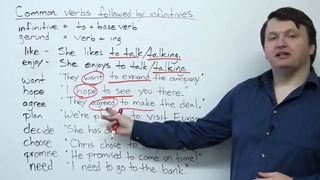 10 common verbs followed by infinitives – English Grammar for Beginners