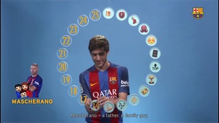 Серджи Роберто выбрал смайлики для игроков «Барселоны»