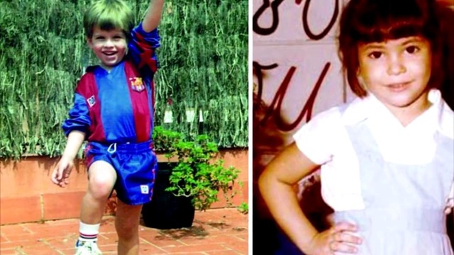Шакира и жерар пике – фото в детстве, юности и сейчас