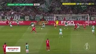 (HD) Вердер – Бавария | Кубок Германии 2018/19 | 1/2 финала