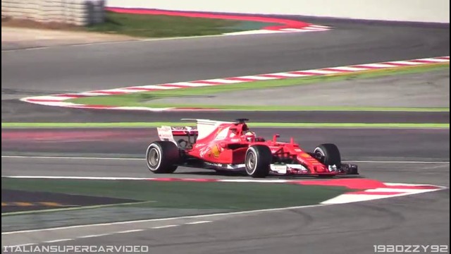 Formula 1 2017 Barcelona Tests