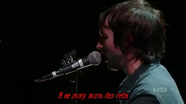 [Рус. саб] James Blunt – Goodbye My Lover (live)