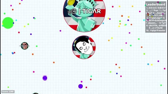 Agar.io – trolling! ‘eat my half’ 2 – best troll ever