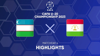 Узбекистан – Таджикистан | Uzbekistan – Tajikistan | CAFA U-20 Чемпионат 2023 | Обзор матча