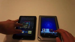 Kindle Fire vs. Nook Tablet