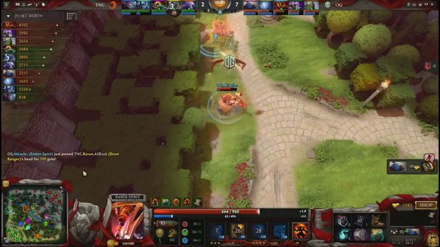 DOTA2: TI6: OG vs TNC (LB Round 2, Game 2)