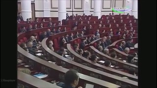 Олий Мажлис Қонунчилик палатаси ва Сенатининг қўшма мажлиси (08.IX.2016)