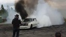 Volvo 740 Turbo Diesel OM606 Burnout