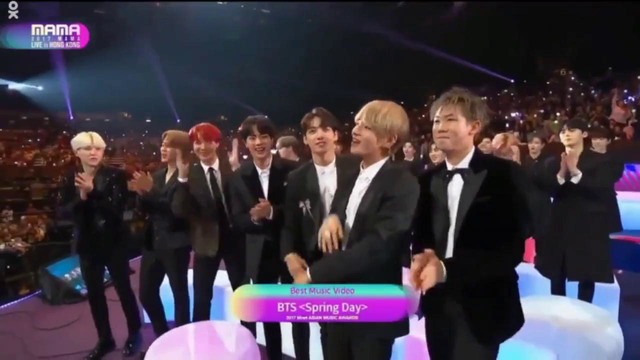 BTS Best Music Video @ MAMA 2017