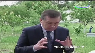 Shavkat Mirziyoyevning Yashnobod tumaniga tashrifi (06.05.2017)