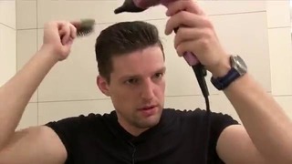 Мужские прически как уложить волосы феном