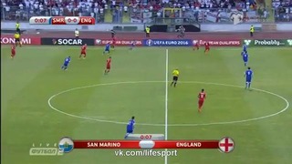 Сан-Марино 0 6 Англия Чемпионат Европы 2016 Квалификация
