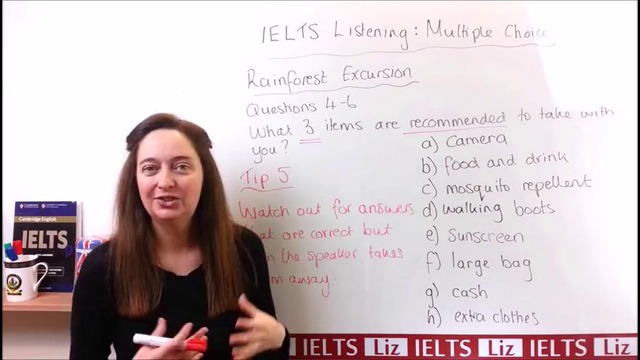 IELTS Listening Tips׃ Multiple Choice