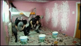 Оригинальный способ покрасить стену