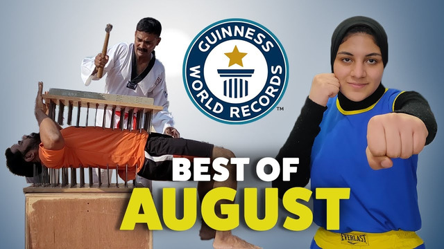Best World Records of August 2023 – Guinness World Records