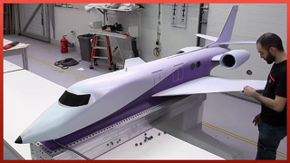 Man Builds Hyperrealistic RC Jet Plane at Scale | Gulfstream G650 Replica by @RamyRC