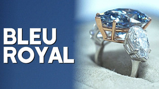 Сколько заплатят за самый большой ярко-голубой бриллиант, когда-либо выставленный на торги